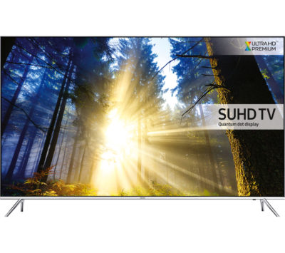 SAMSUNG  UE43KU6510 Smart 4K Ultra HD HDR 43  Curved LED TV - White